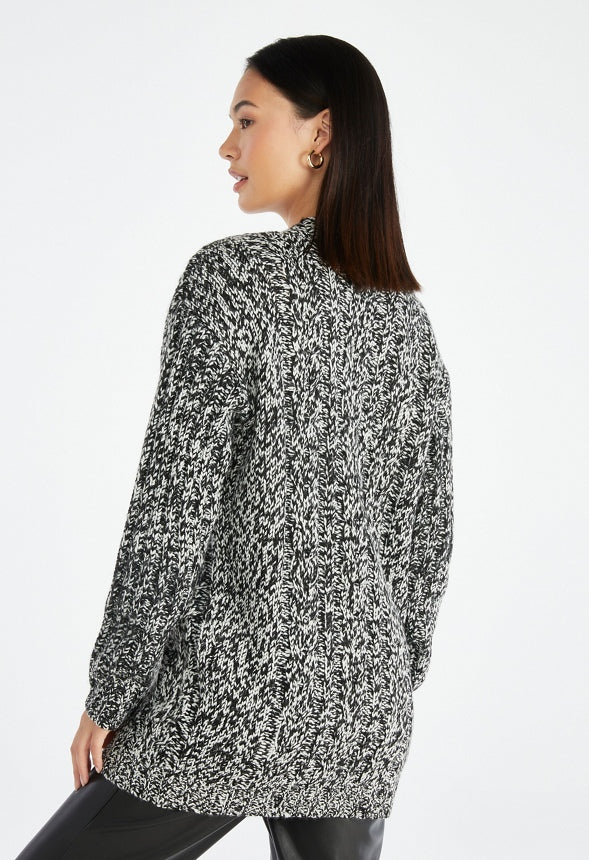 Textured Boyfriend Cardigan - Image 2