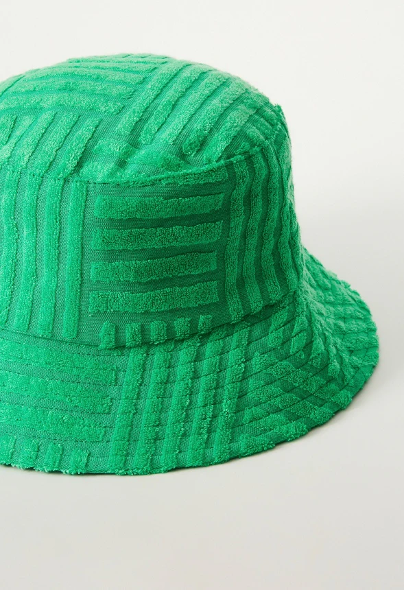 Textured Terry Bucket Hat - Image 3