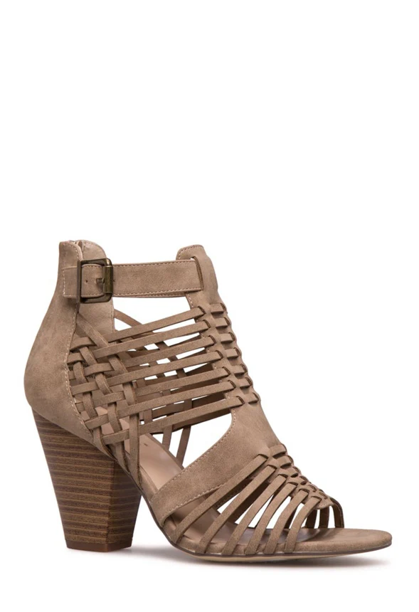 Thandie Caged Heeled Sandal - Image 2