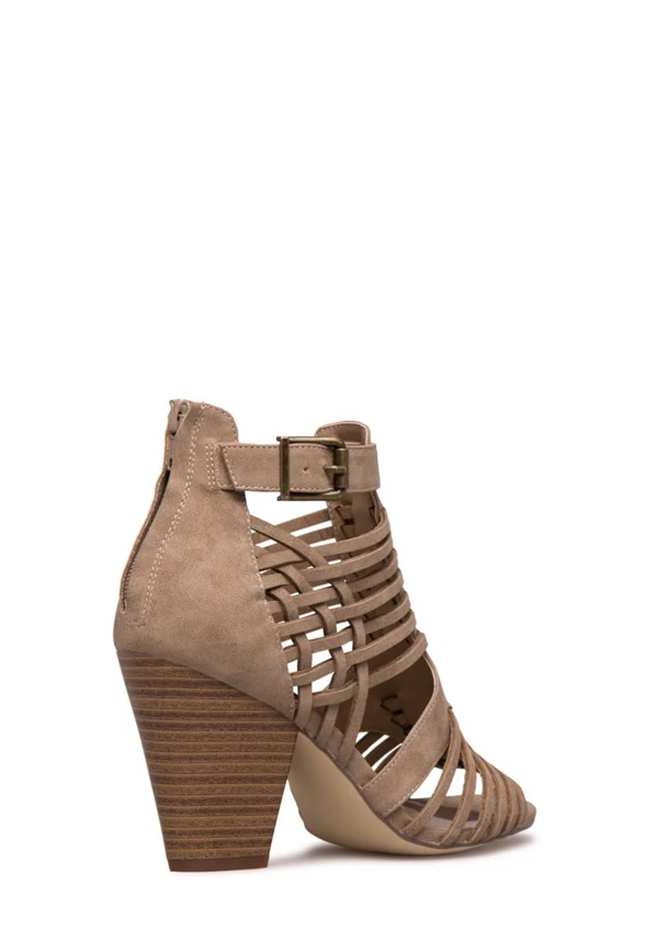 Thandie Caged Heeled Sandal - Image 3