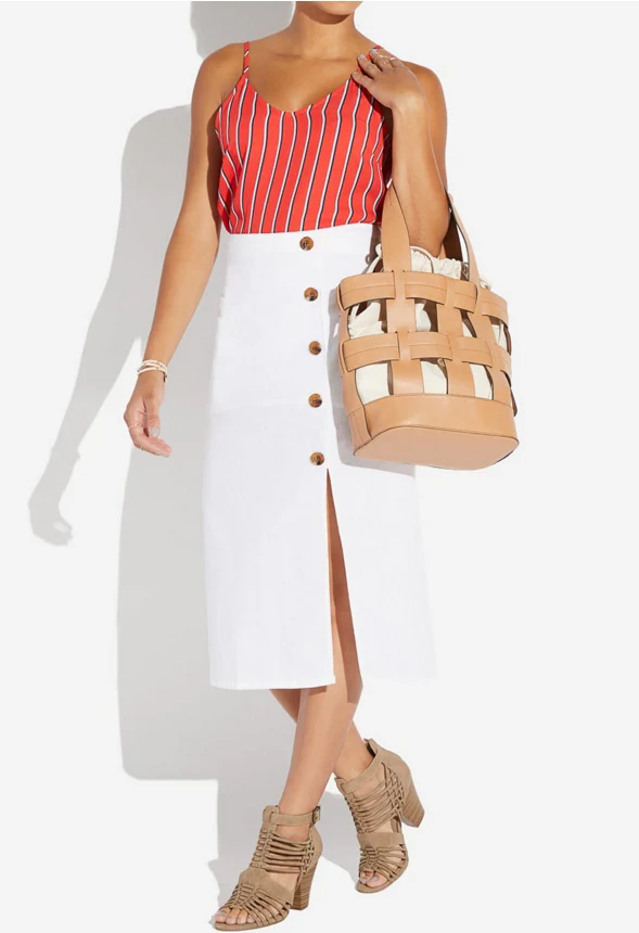 Thandie Caged Heeled Sandal - Image 5