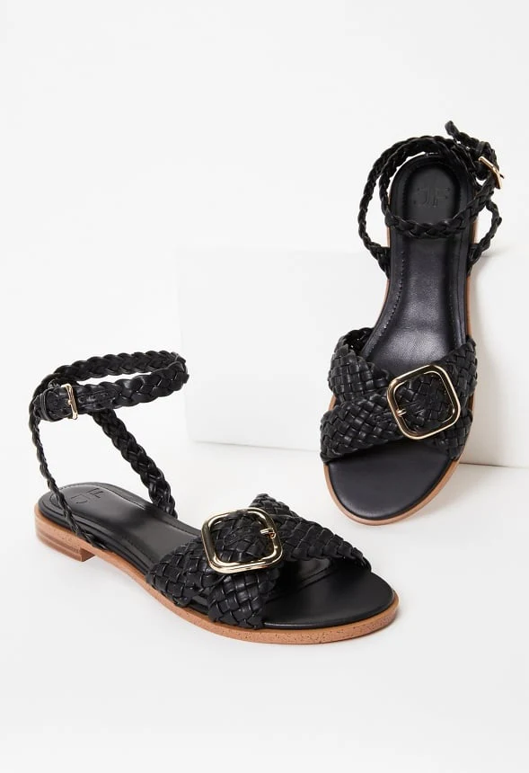 Thea Flat Sandal - Image 6