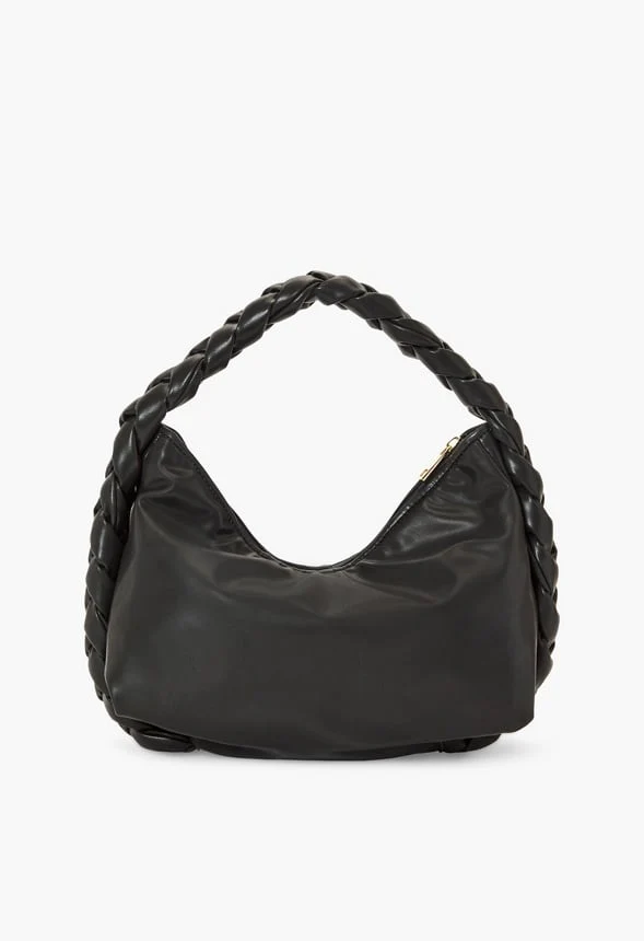 Thick Braided Handle Clutch - Image 2