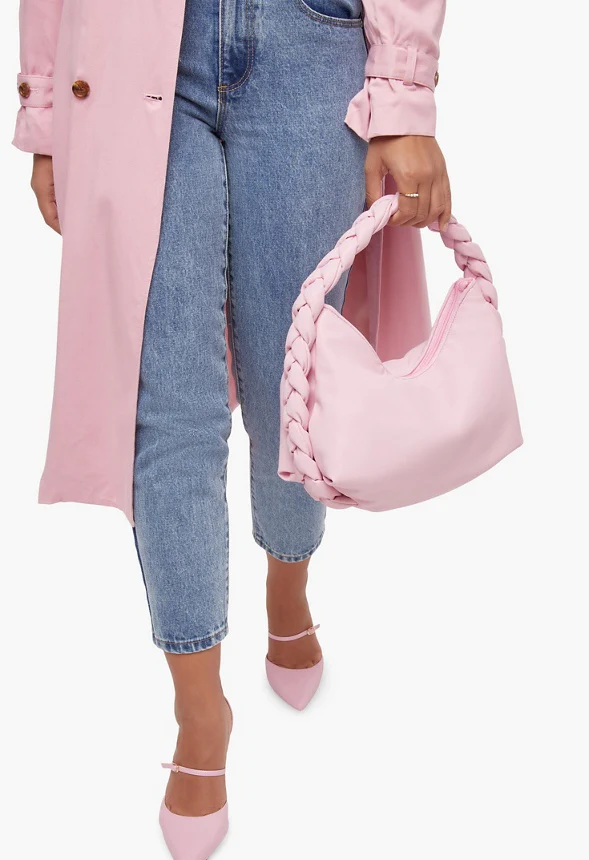 Thick Braided Handle Clutch - Image 6