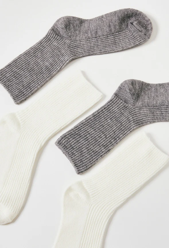 Thick Ribbed Sock Set - Image 3