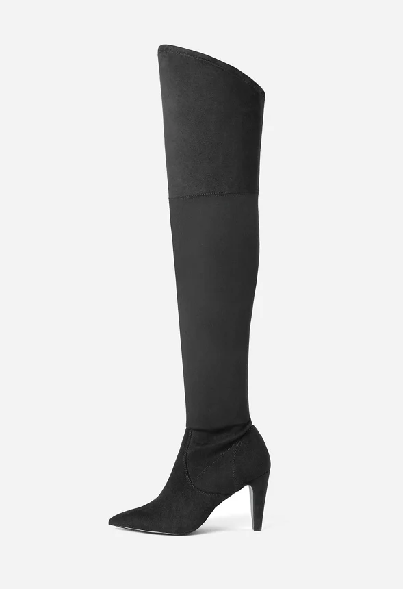 Thigh High Heeled Boot - Image 3