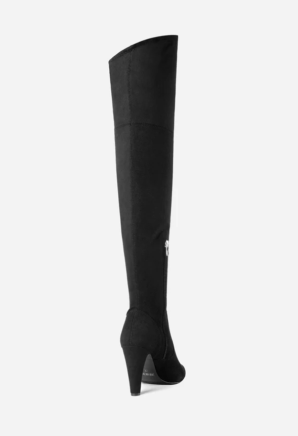 Thigh High Heeled Boot - Image 4