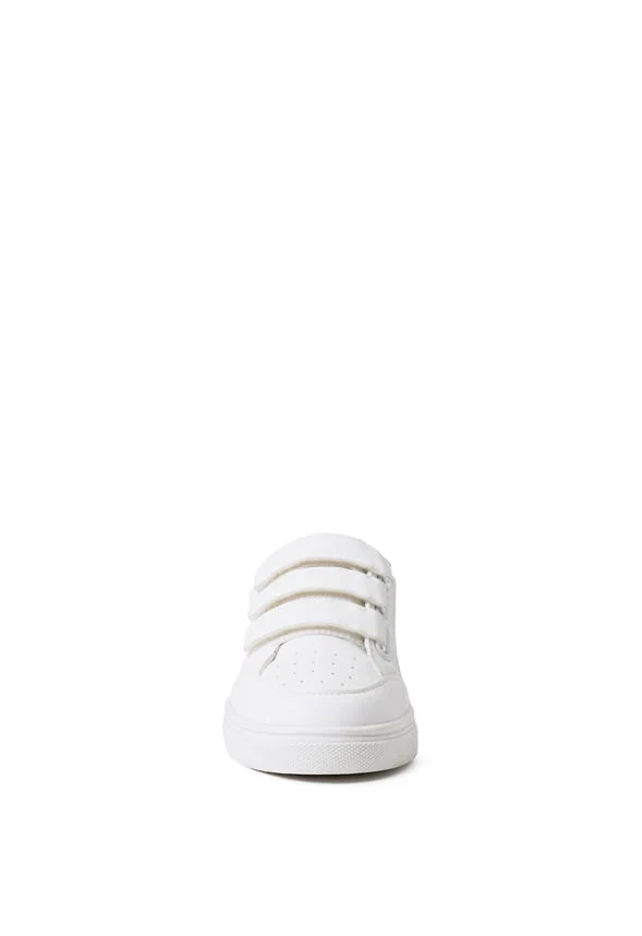 Multi Strap Faux Leather Sneaker - Image 4