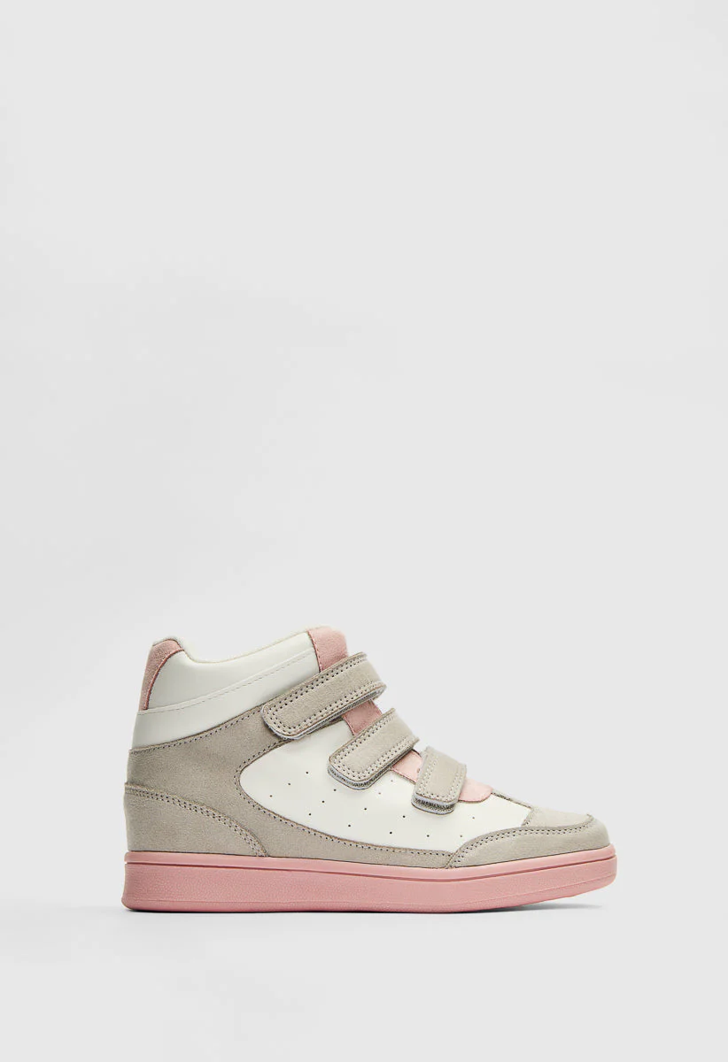 Three Strap Micro Wedge Sneaker - Image 3