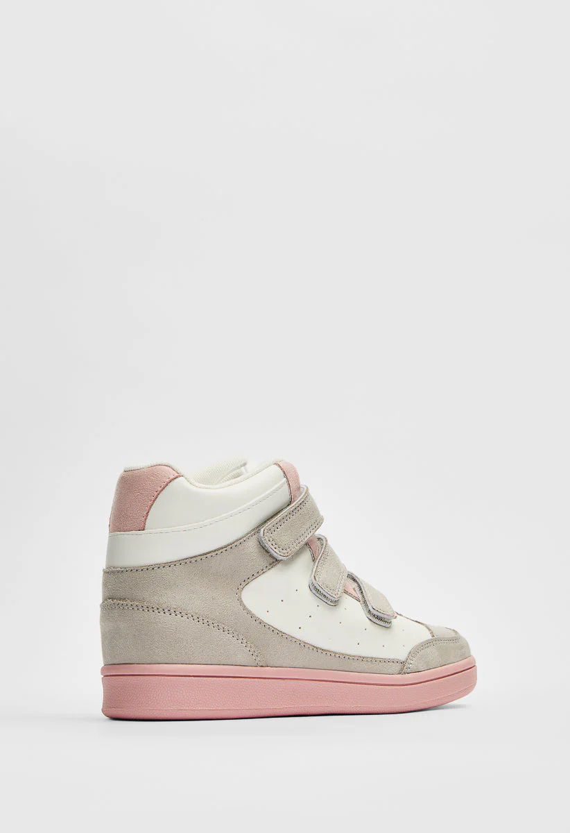 Three Strap Micro Wedge Sneaker - Image 5