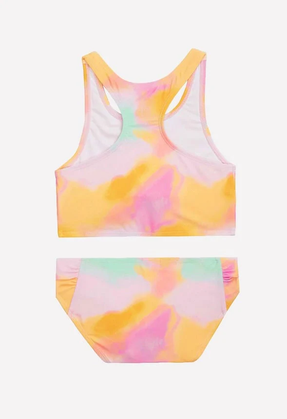 Tie Dye Cross Front Bikini - Image 6