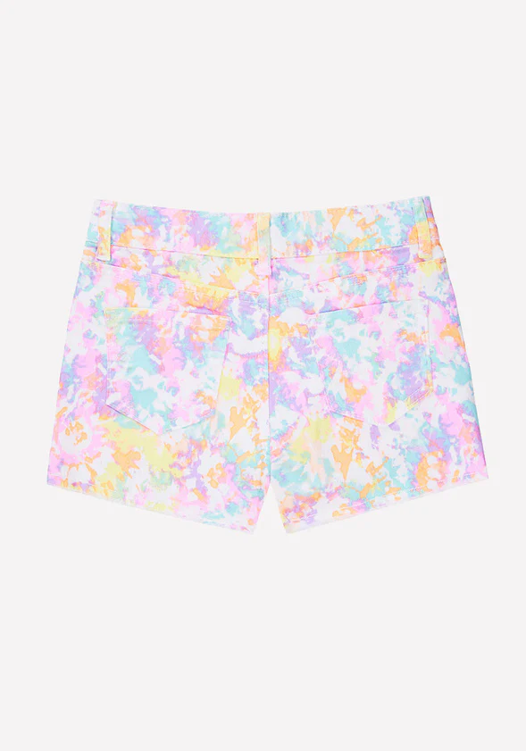 Tie Dye Denim Shorts - Image 3