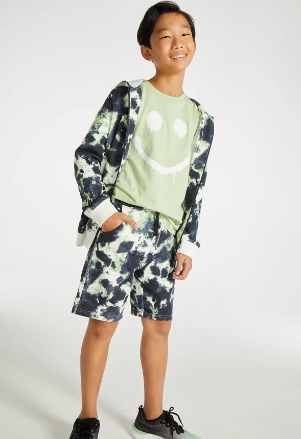 Tie Dye Fleece Short - Image 3