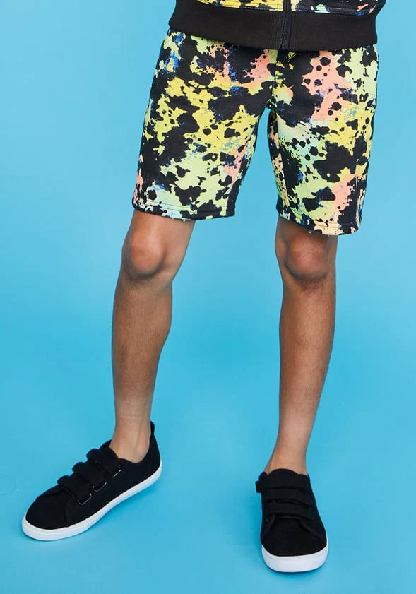 Tie Dye Fleece Short - Image 2