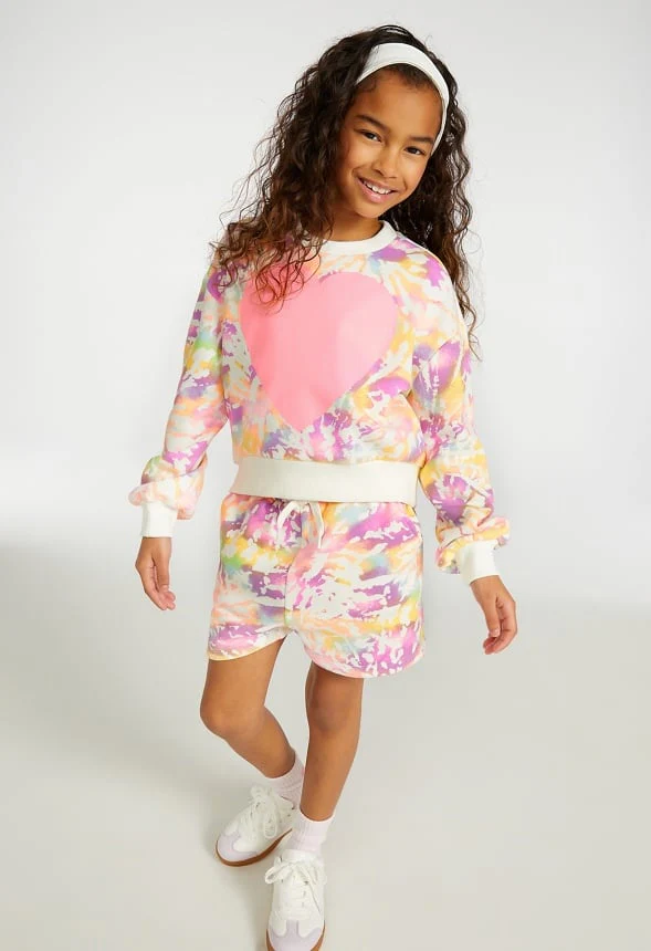 Tie Dye Heart Sweatshirt - Image 4