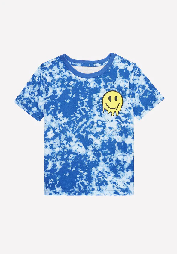 Tie Dye Smiley Tee - Image 2