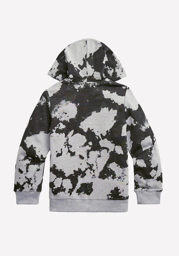 Tie Dye Zip Up Hooded Sweatshirt - Image 3