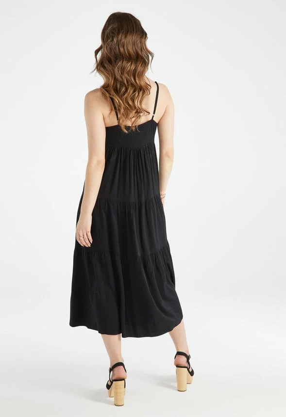 Tiered Maxi Dress - Image 2