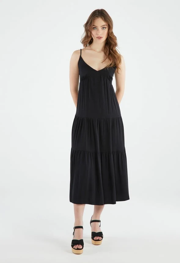 Tiered Maxi Dress - Image 5