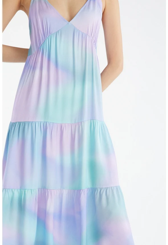 Tiered Maxi Dress - Image 5