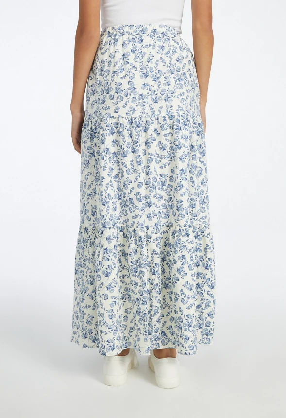 Tiered Maxi Skirt - Image 2