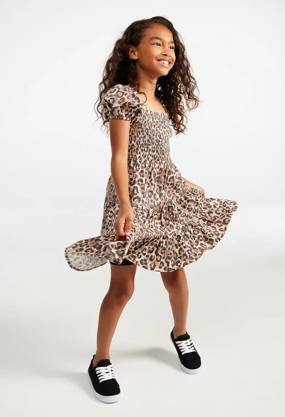 Tiered Smocked Dress - Image 6