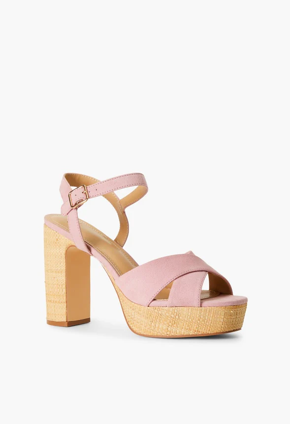 Tina Crossover Platform Sandal - Image 3