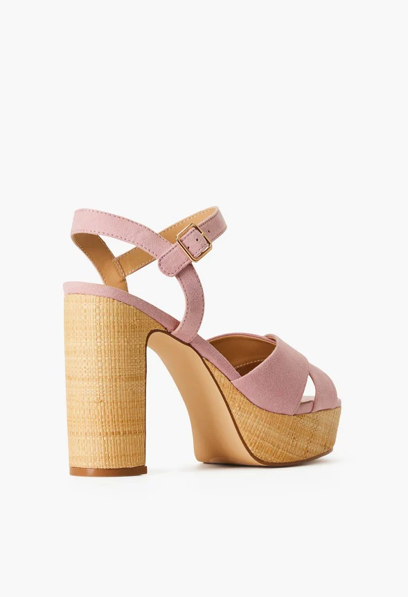 Tina Crossover Platform Sandal - Image 5