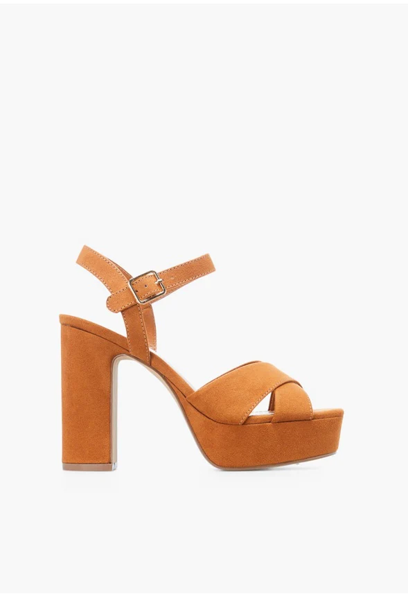 Tina Crossover Platform Sandal - Image 3