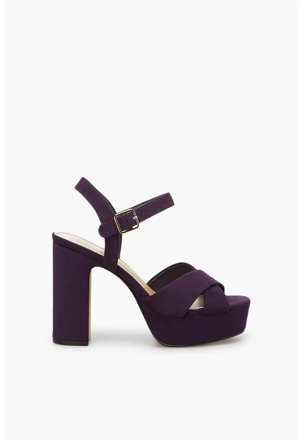 Tina Crossover Platform Sandal - Image 2