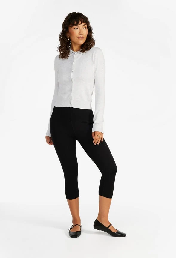 Tissue Polo Cardigan - Image 2