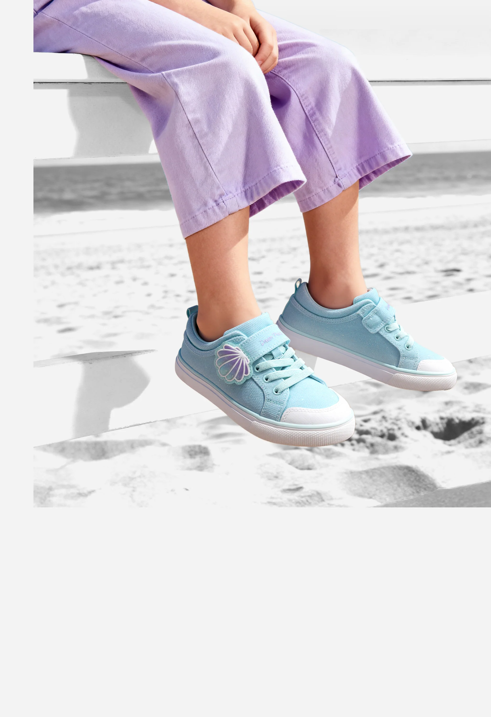 Toddler Girls' Cartoon Hook-and-Loop Sneakers - Image 2