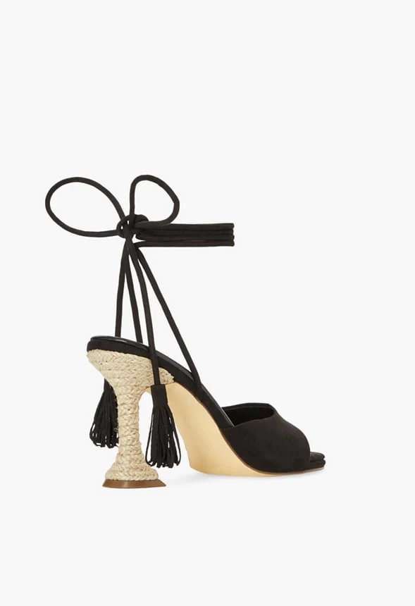Toni Ankle-Wrap Heeled Sandal - Image 3