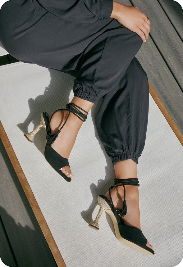 Toni Ankle-Wrap Heeled Sandal - Image 5