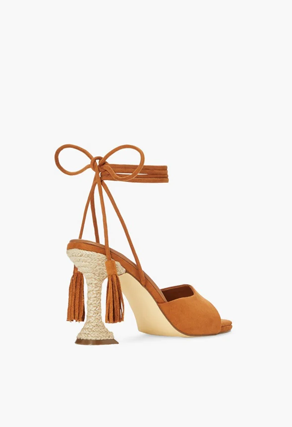 Toni Ankle-Wrap Heeled Sandal - Image 3