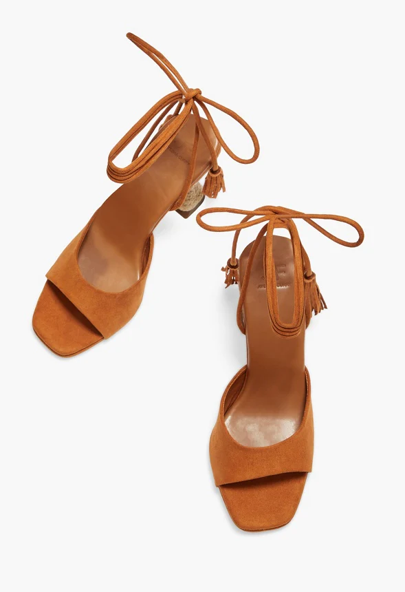 Toni Ankle-Wrap Heeled Sandal - Image 6