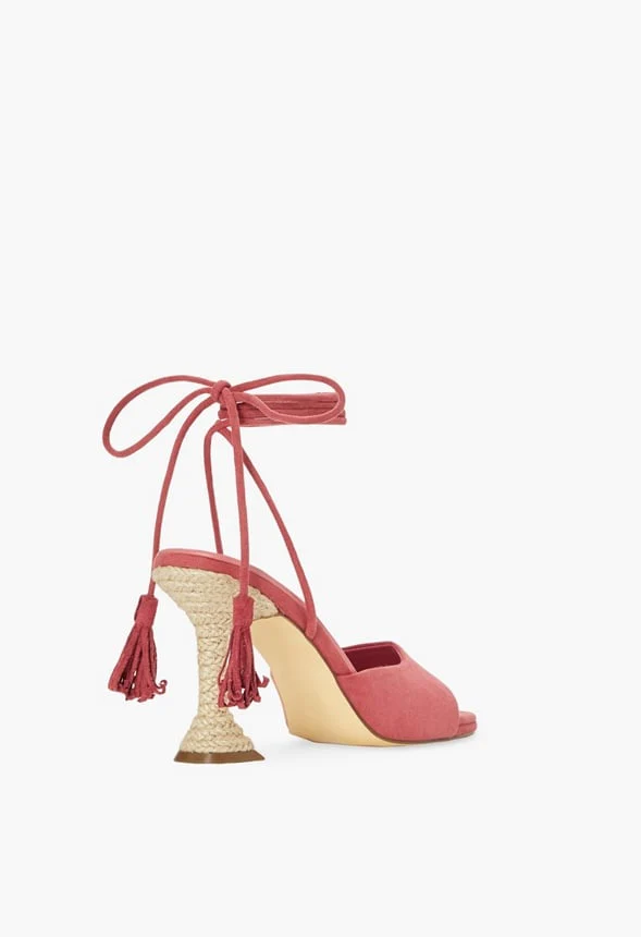 Toni Ankle-Wrap Heeled Sandal - Image 3