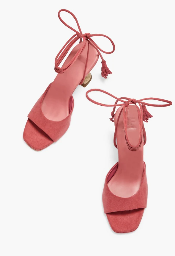 Toni Ankle-Wrap Heeled Sandal - Image 6