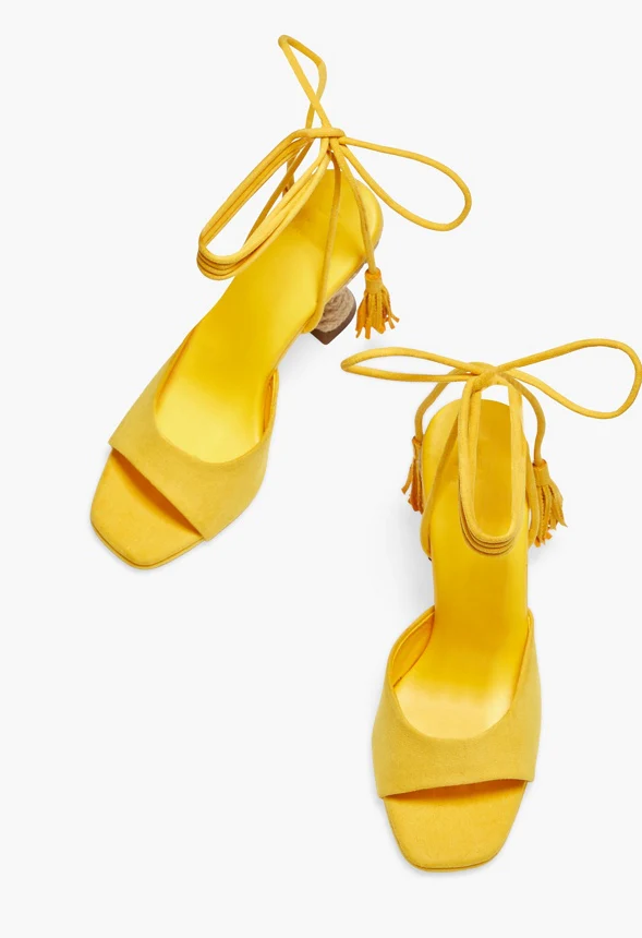 Toni Ankle-Wrap Heeled Sandal - Image 6