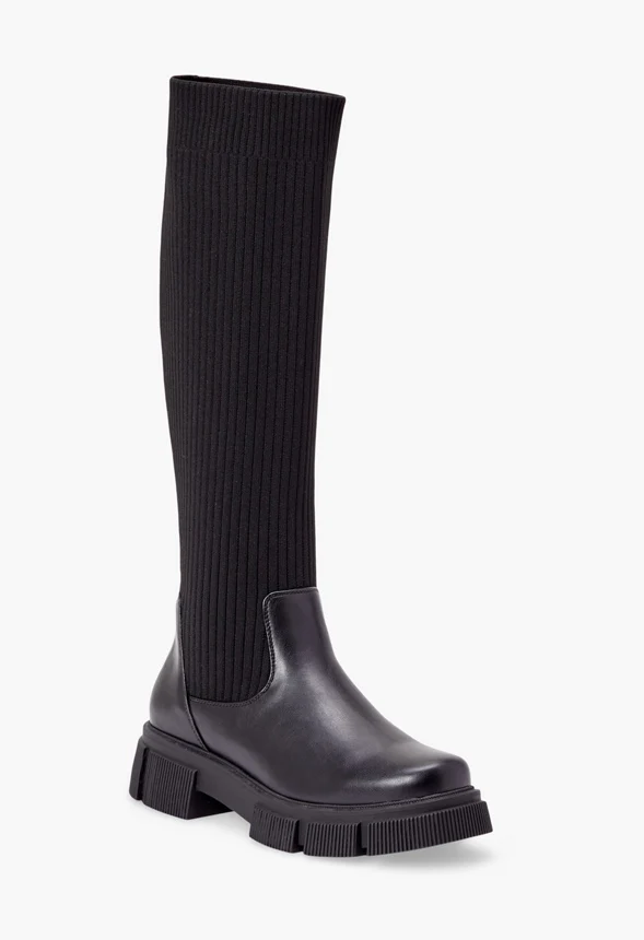 Toni Lug Sole Tall Boot - Image 2