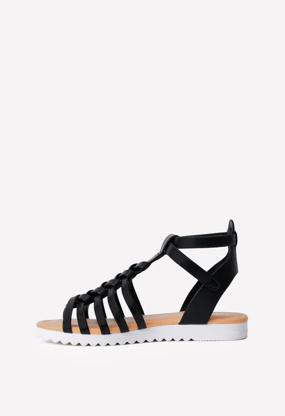 Track Sole Gladiator Sandal - Image 4
