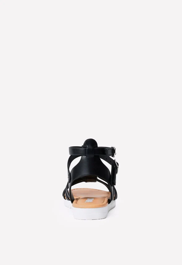 Track Sole Gladiator Sandal - Image 6