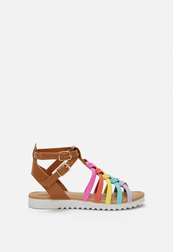 Tracksole Rainbow Gladiator Sandal - Image 2