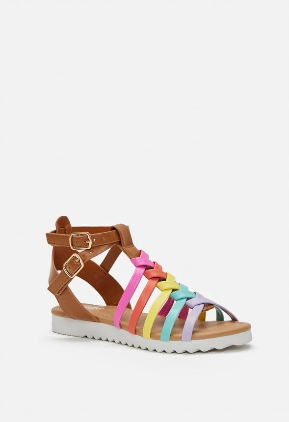 Tracksole Rainbow Gladiator Sandal - Image 3