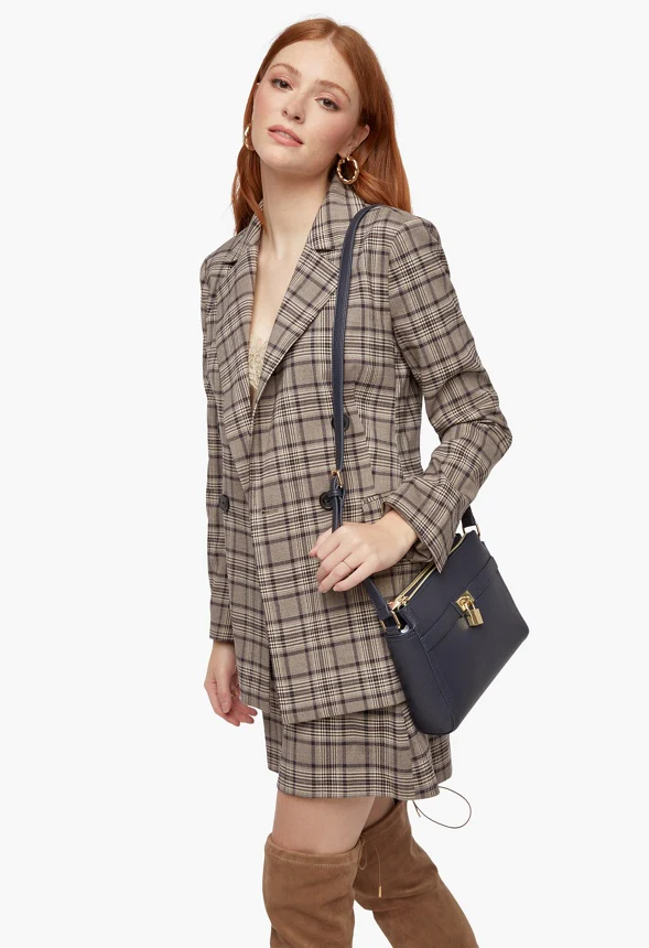 Travel Crossbody With Padlock - Image 6
