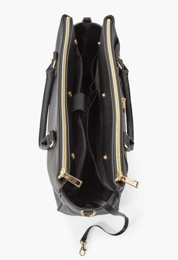 Travel Satchel With Padlock - Image 5