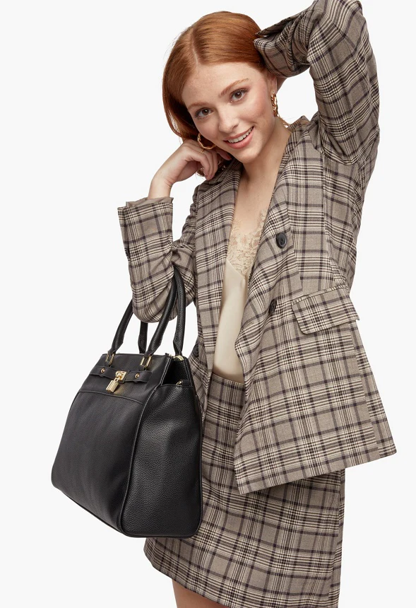Travel Satchel With Padlock - Image 6