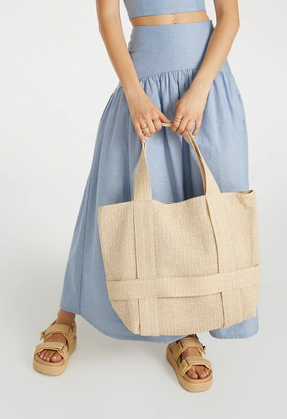 Traveling Raffia Bag - Image 8
