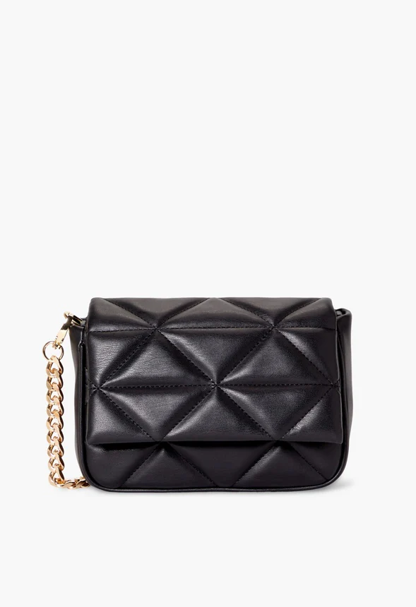 Triangle Quilted Crossbody - Image 3