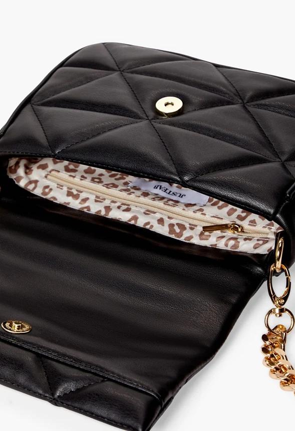 Triangle Quilted Crossbody - Image 5